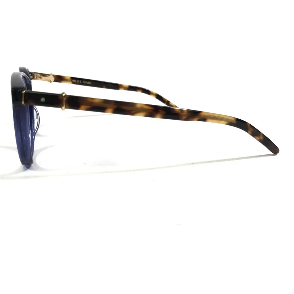 Robert Marc Eyeglasses Frames 860 294 Blue Tortoise Square Full Rim 50-16-140